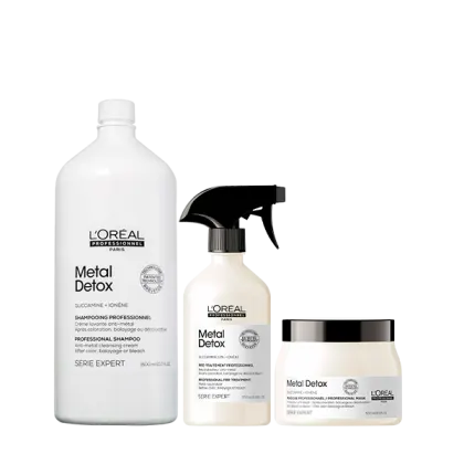 Imagem do produto Kit L'Oréal Professionnel Metal Detox Tamanho Salão (3 Produtos)