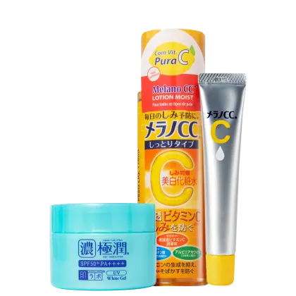 Imagem do produto Kit Hada Labo Melano CC FPS 50 (3 Produtos)