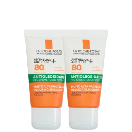Imagem do produto Kit La Roche-Posay Anthelios Airlicium FPS 80 - Protetor Solar Facial 2x40g