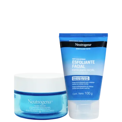 Imagem do produto Kit Neutrogena Hydro Deep Clean Duo Hidratação e Esfoliação (2 Produtos)