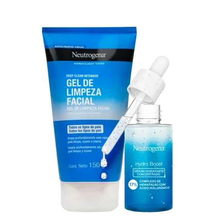 Imagem do produto Kit Neutrogena Deep Clean Hydro Boost (2 Produtos)