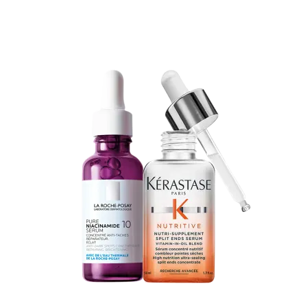 Imagem do produto Kit Beleza na Web Kérastase Nutritive Nutri-Supplement + La Roche-Posay Pure Niacinamide 10 (2 Produtos)