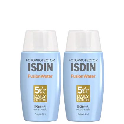 Imagem do produto Kit ISDIN Fotoprotector Fusion Water 5 Stars FPS 60 (2 Unidades)