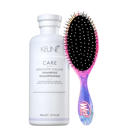 Imagem do produto Kit Beleza na Web Keune Absolute Volume e Wet Brush Detangler (2 Produtos)
