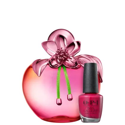 Imagem do produto Conjunto Nina Illusion Nina Ricci Feminino - Perfume Eau de Parfum 80ml + Esmalte Cremoso OPI By Popular Vote 15ml
