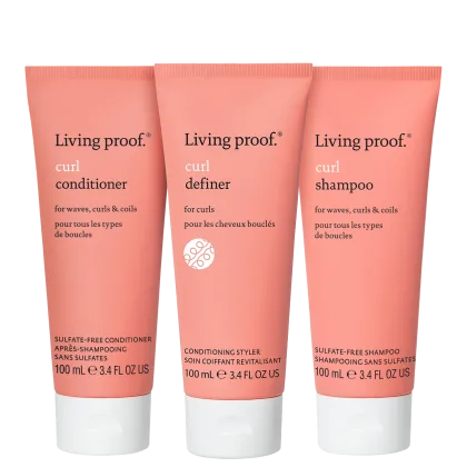 Imagem do produto Kit Living Proof Curl Definer Cacheados Mini (3 Produtos)
