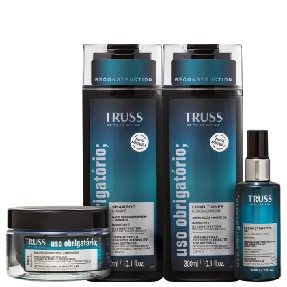 Imagem do produto Kit TRUSS Uso Obrigatório Força e Brilho (4 Produtos)