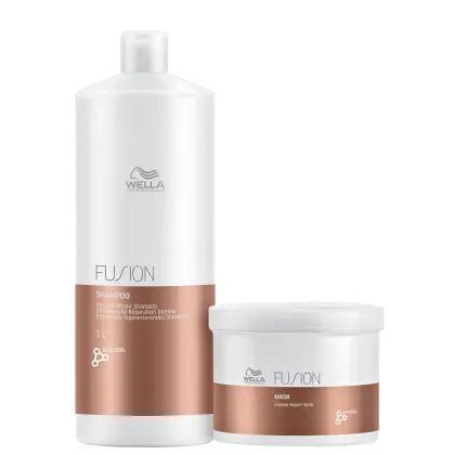 Imagem do produto Kit Wella Professionals Fusion Duo Care Salon (2 Produtos)