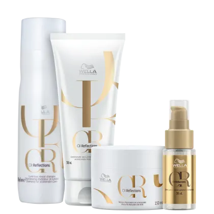 Imagem do produto Kit Wella Professionals Oil Reflections Luminous Quarteto Care (4 Produtos)
