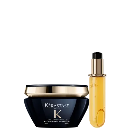 Imagem do produto Kit Kérastase Chronologiste Masque Elixir Ultime L'Huile Originale Refil (2 Produtos)