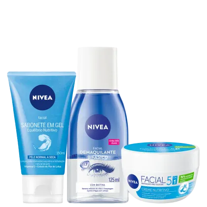 Imagem do produto Kit NIVEA Equilíbrio Nutritivo Intenso (3 Produtos)