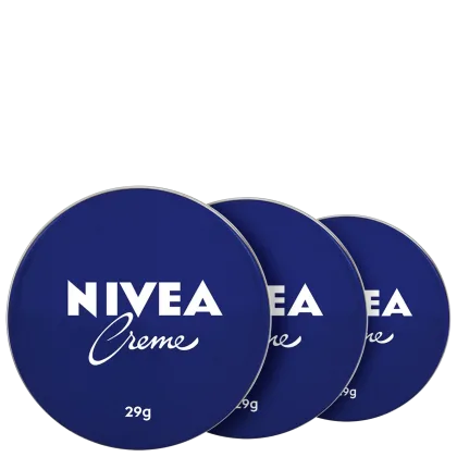 Kit NIVEA com 3 Unidades do Creme Lata de 29g