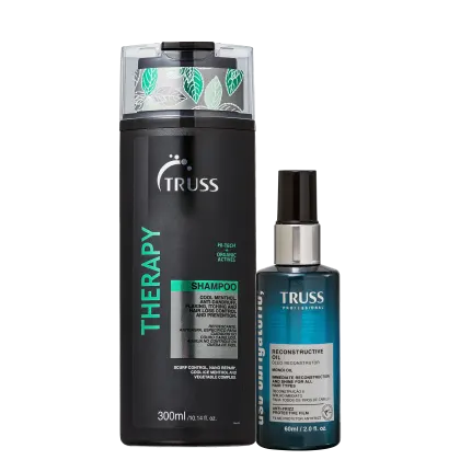 Kit TRUSS Therapy + Uso Obrigatório Oil Duo, 2 produtos.