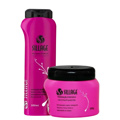 Kit Sillage Intensiva Revitalizante Duo Care, 2 produtos.