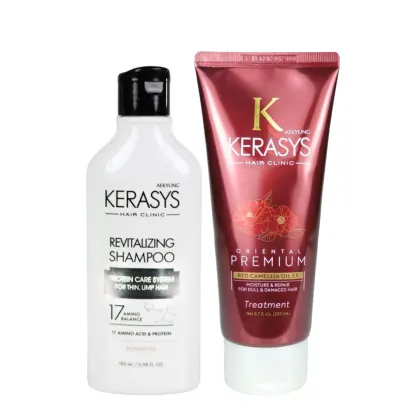 Kit Kerasys Revitalizing + Oriental Premium Duo, 2 produtos.