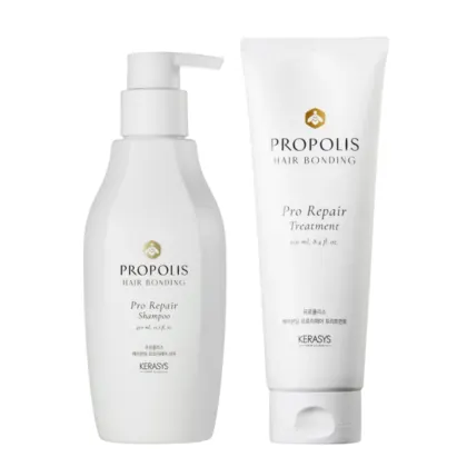 Kit Kerasys Propolis Hair Bonding Pro Repair Duo Care, 2 produtos.