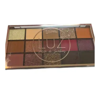 Imagem do produto Paleta De Sombras 15 Cores- Coleção Luz - Luisance