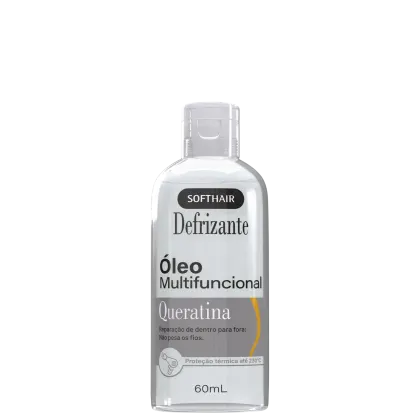 Óleo Multifuncional Queratina Soft Hair 60ml