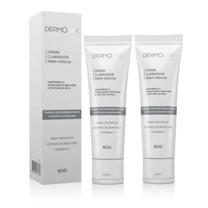 Imagem do produto Combo 2x Creme para Clarear Virilha com Vitamina E Dermosex 60g