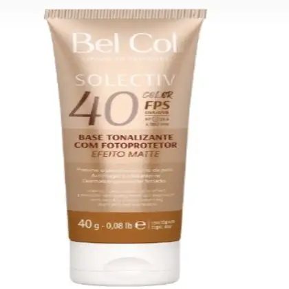 Imagem do produto Protetor Solar Tonalizante FPS40 Solectiv Color Bel Col 40g - Bege