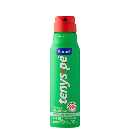 Imagem do produto Tenys Pé Baruel Jato Seco Canforado - Desodorante para os Pés 150ml