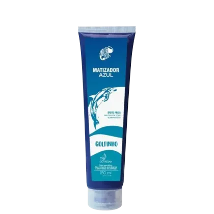 Máscara Matizadora Kamaleão Color Matizador Azul Golfinho Efeito Prata, 150ml.