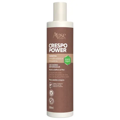 Imagem do produto Apse Cosmetics Crespo Power - Gelatina Capilar Umidificadora 300ml