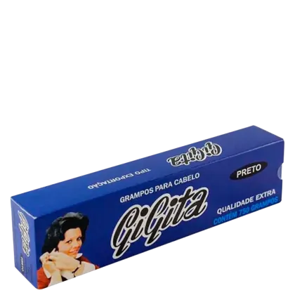 Imagem do produto Grampo para Cabelo Gigita Preto N5 - 750 Unidades