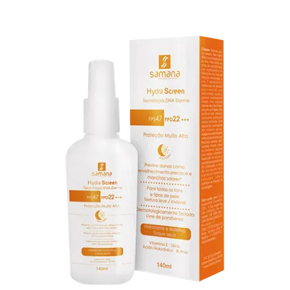 Imagem do produto Protetor Solar FPS47 Loção Hydra Screen Samana 140ml