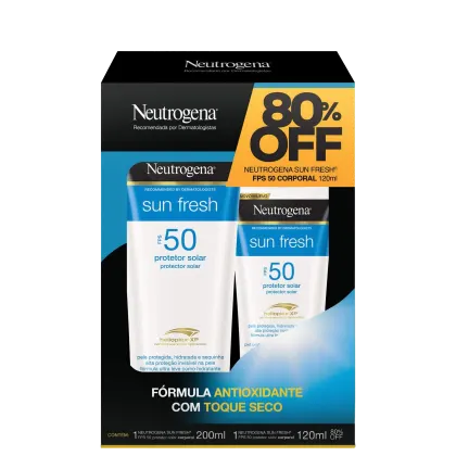 Imagem do produto Kit Neutrogena Sun Fresh FPS50 (2 Produtos)