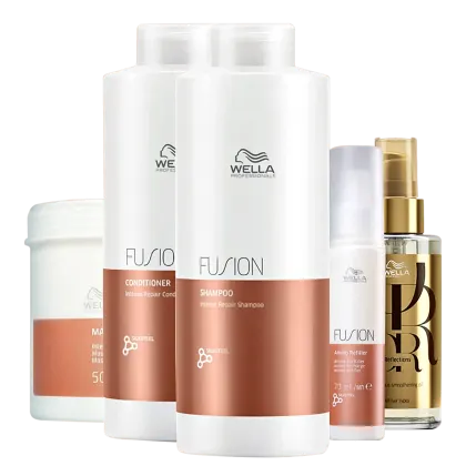 Imagem do produto Kit Wella Professionals Fusion Quinteto (5 Produtos)