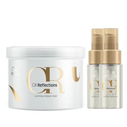 Imagem do produto Kit Máscara Reflections 500ml e 2 Oil Reflections Light 30ml