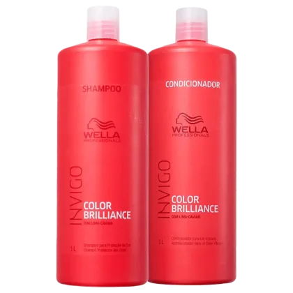 Imagem do produto Kit Wella Professionals Invigo Collor Brilliance Salon Combo (2 Produtos)
