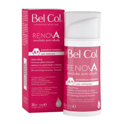 Imagem do produto Bel Col RenovA Emulsão A+ - Redutor de Linhas Noturno 30ml