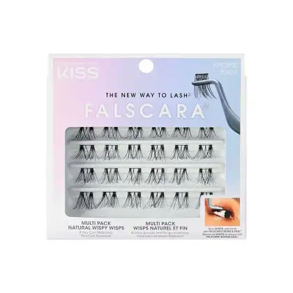 Imagem do produto Kiss New York Falscara Natural Wisps - Cílios Postiços (24 Unidades)