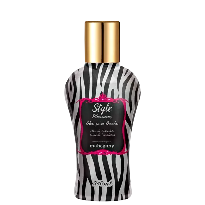 Óleo para Banho Mahogany Style Pleasures, 240ml.
