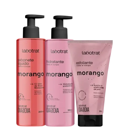 Imagem do produto KIT DE BANHO DIA A DIA LABOTRAT VERSÃO:MORANGO