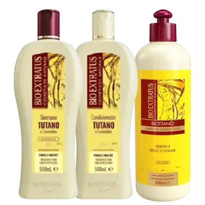 Imagem do produto Kit Bio Extratus Tutano Biottano Trio (3 Produtos)