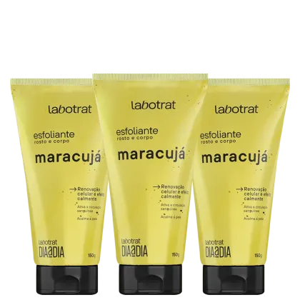 Imagem do produto Kit Esfoliante Facial E Corporal Labotrat Maracuja 150Gr (03 unidades)