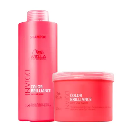Imagem do produto Kit Wella Professionals Invigo Color Brilliance Salão Duo (2 Produtos)