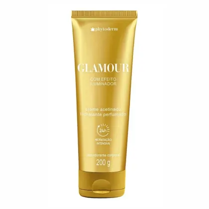 Imagem do produto Creme Acetinado Hidratante Phytoderm Glamour Efeito Iluminador 200g