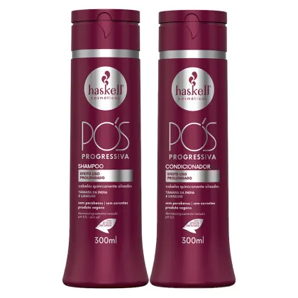 Imagem do produto Kit Haskell Pós Progressiva Dupla Ação (2 Produtos)