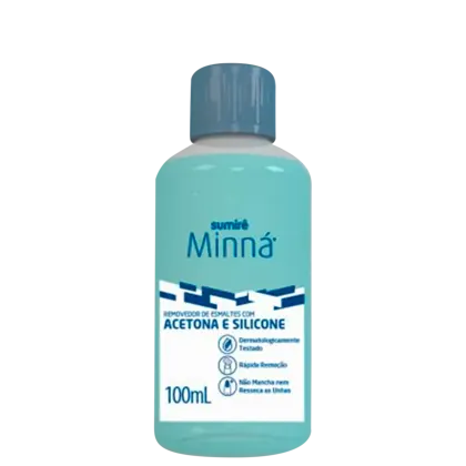 Imagem do produto Minná - Removedor de Esmalte com Acetona 100ml