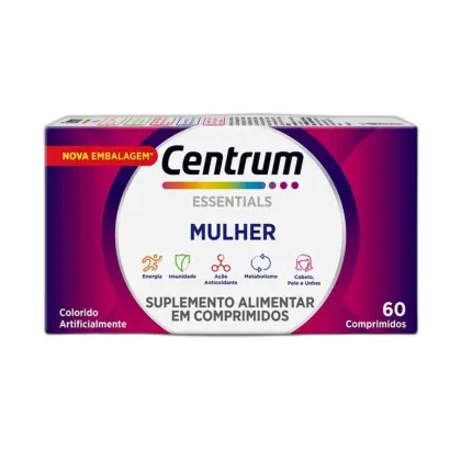 Imagem do produto Centrum Mulher Multivitamínico com 60 Comprimidos
