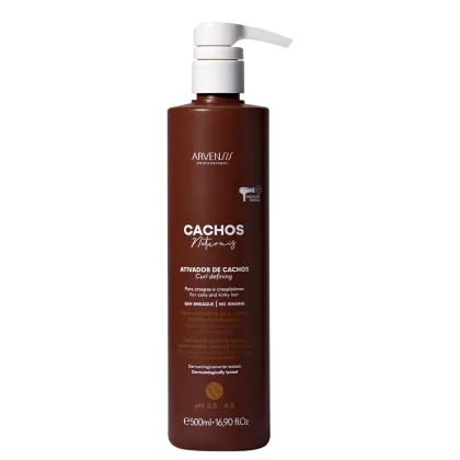 Imagem do produto Arvensis Cosméticos Naturais Cachos Naturais Crespos e Crespíssimos - Ativador de Cachos 500ml