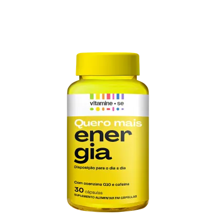Imagem do produto Vitamine-se Quero Mais Energia - Suplemento Alimentar (30 Cápsulas)