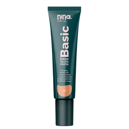 Imagem do produto BASE LIQUIDA BASIC COR 03 - NINA MAKEUP