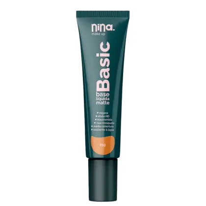 Imagem do produto BASE LIQUIDA BASIC COR 04 - NINA MAKEUP