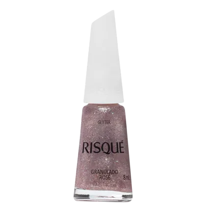 Imagem do produto Risqué Granulado Rosé - Esmalte Glitter 8ml