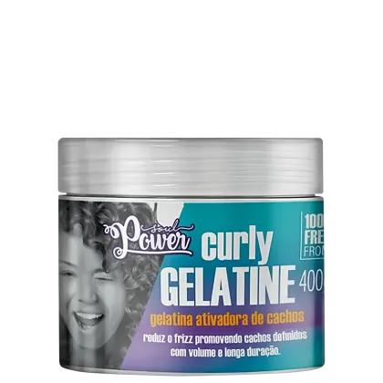 Imagem do produto Soul Power Curly Gelatine - Gelatina Ativadora de Cachos 400g